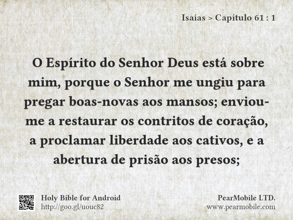 Isaías, Capítulo 61:1